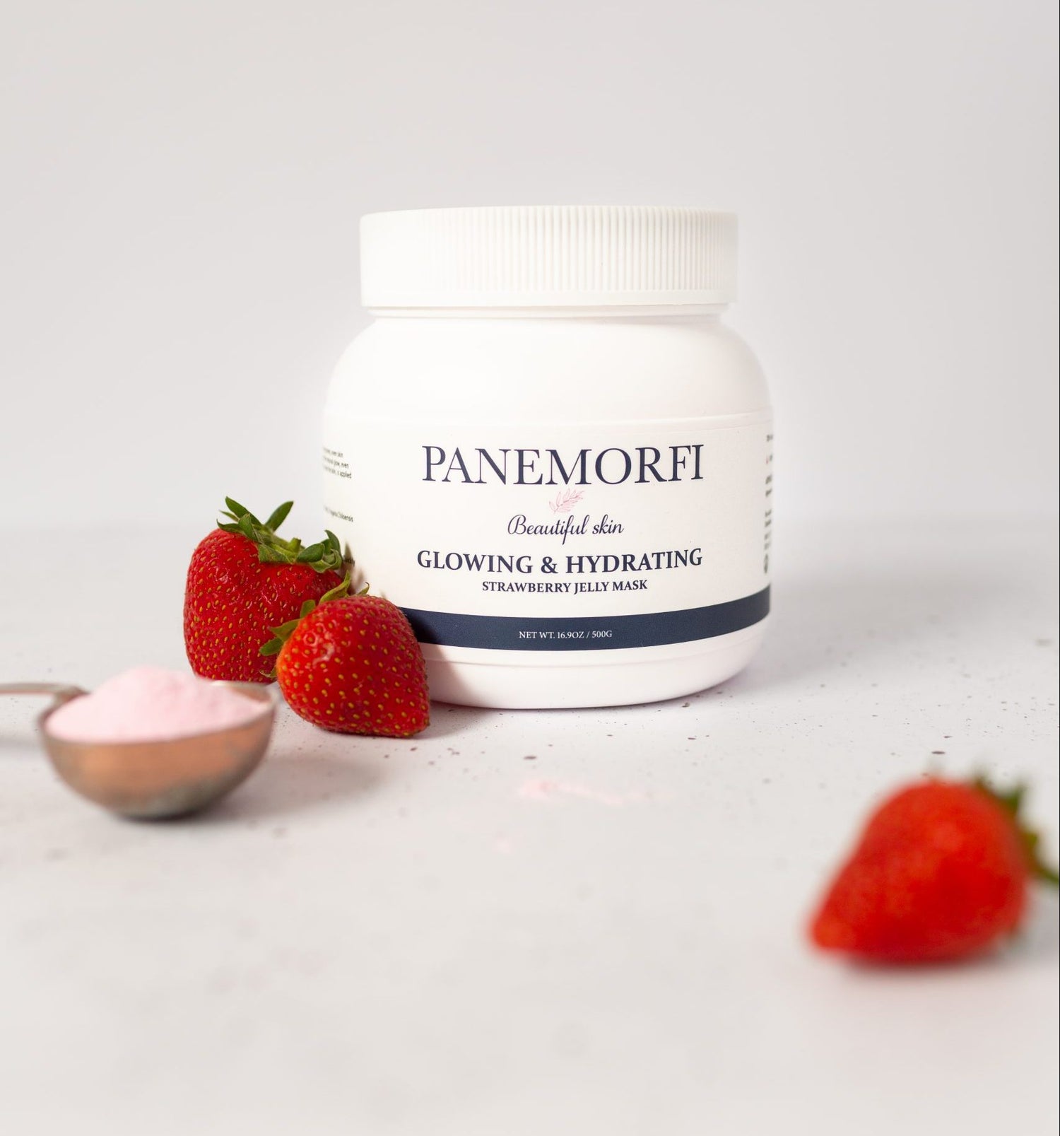 Panemorfi Glowing &amp; Hydrating Strawberry Jelly Mask 500g