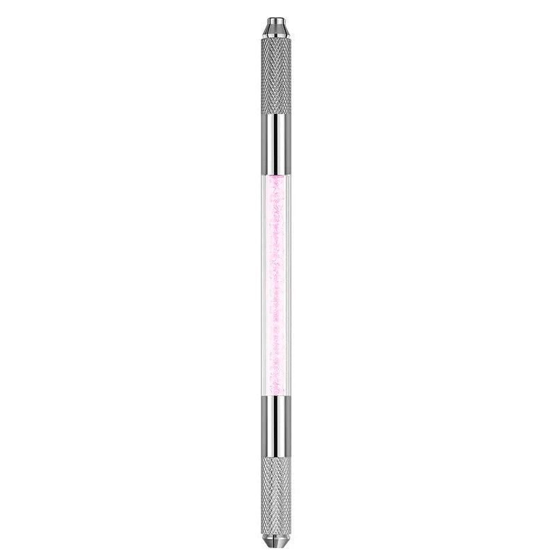 Crystal Double-ended Microblading Handle - Pink
