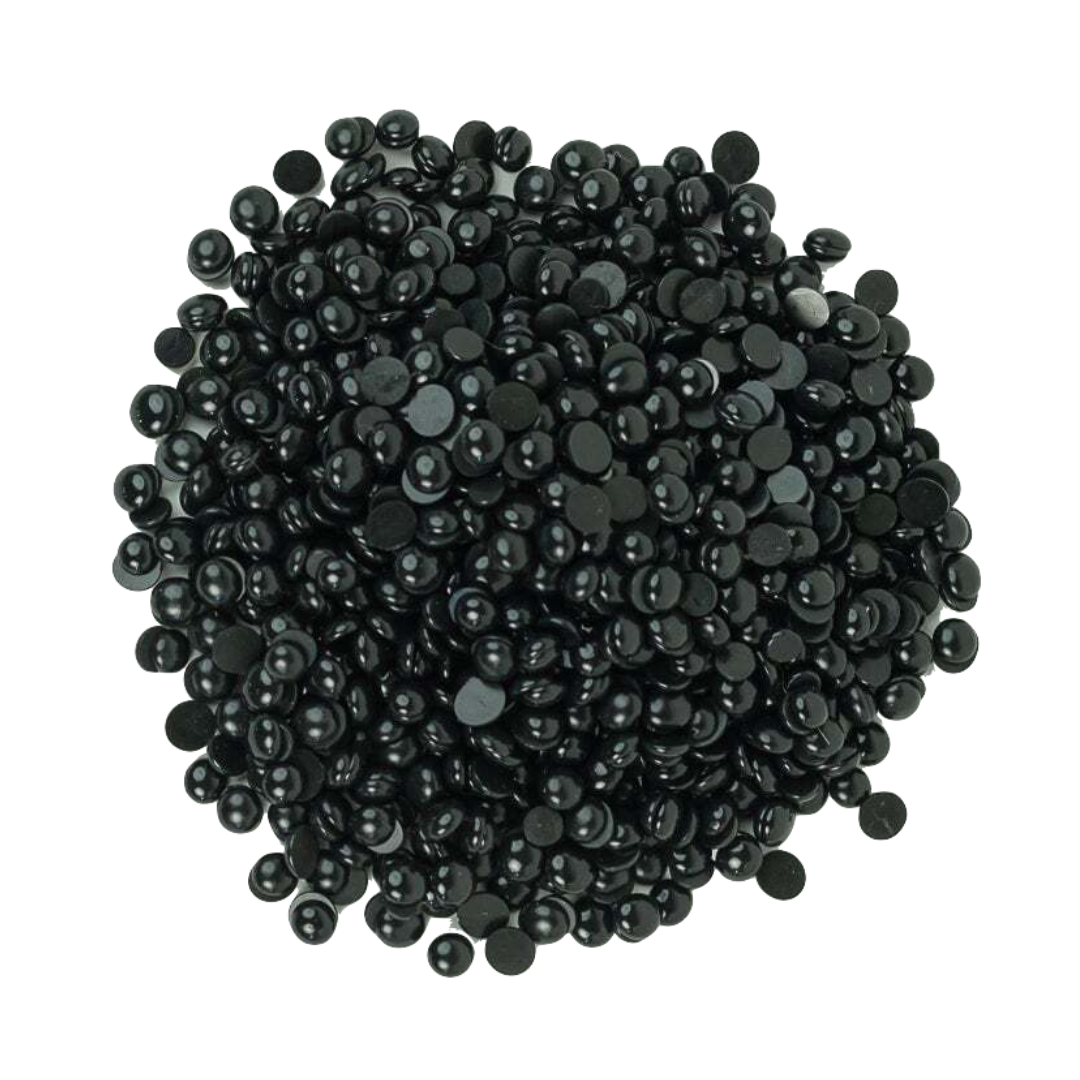 Black Coral Hard Wax Beads - 1kg