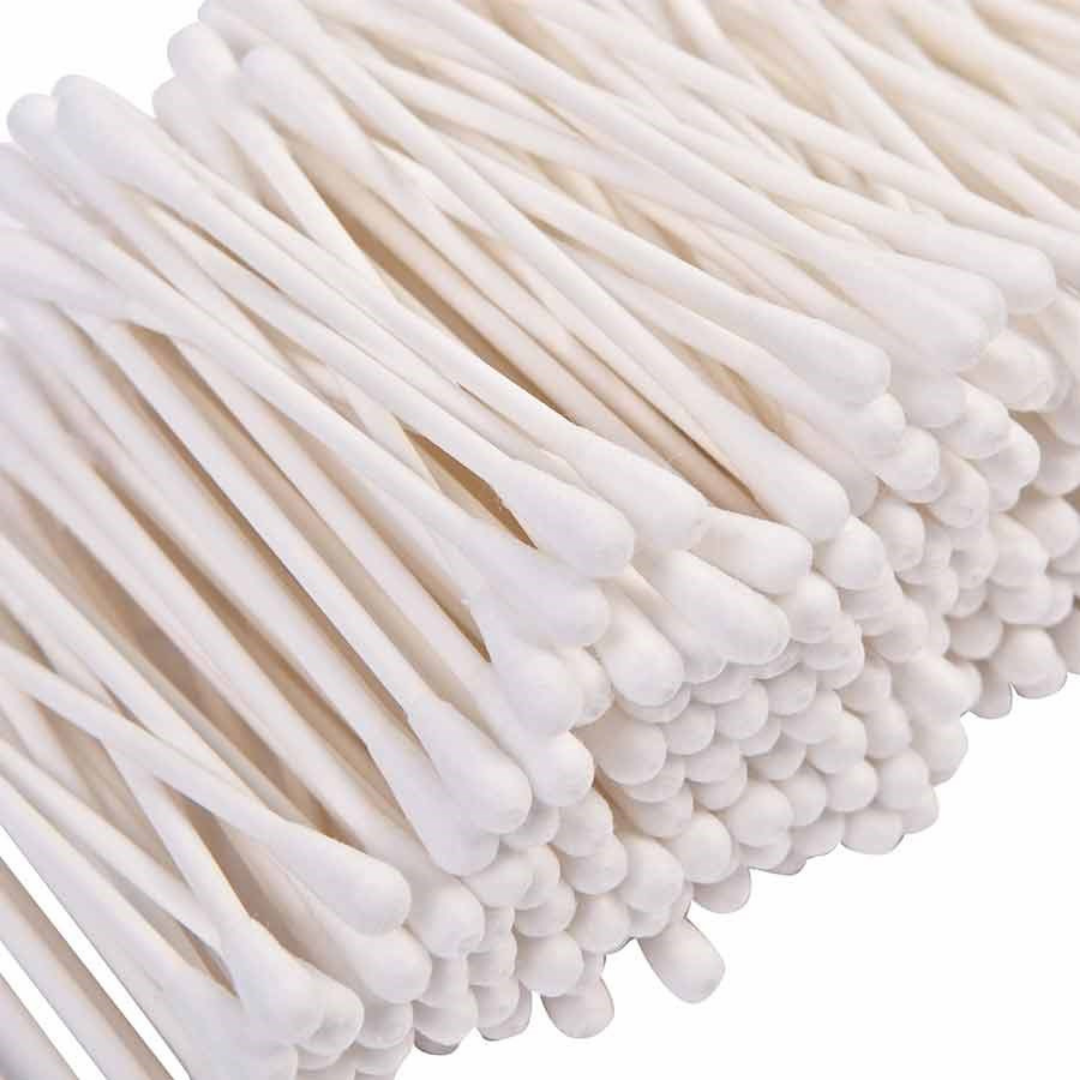 Cotton Tips with Paper Stem (200 pcs)