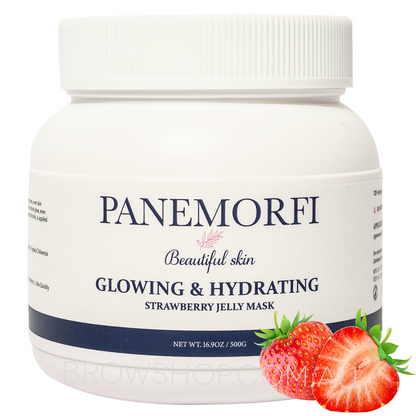 Panemorfi Glowing &amp; Hydrating Strawberry Jelly Mask 500g