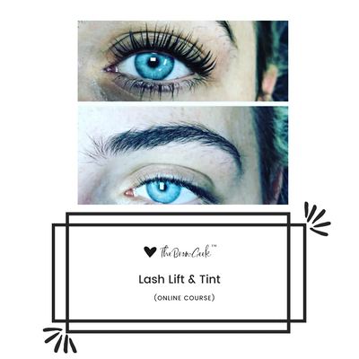 The Brow Geek - ONLINE COURSE Lash Lift & Tint (Accredited)