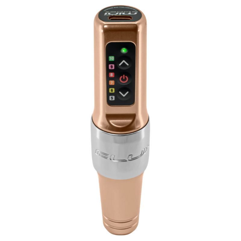 Flux Mini 3.0mm Wireless Machine with Extra Battery - Champagne Gold