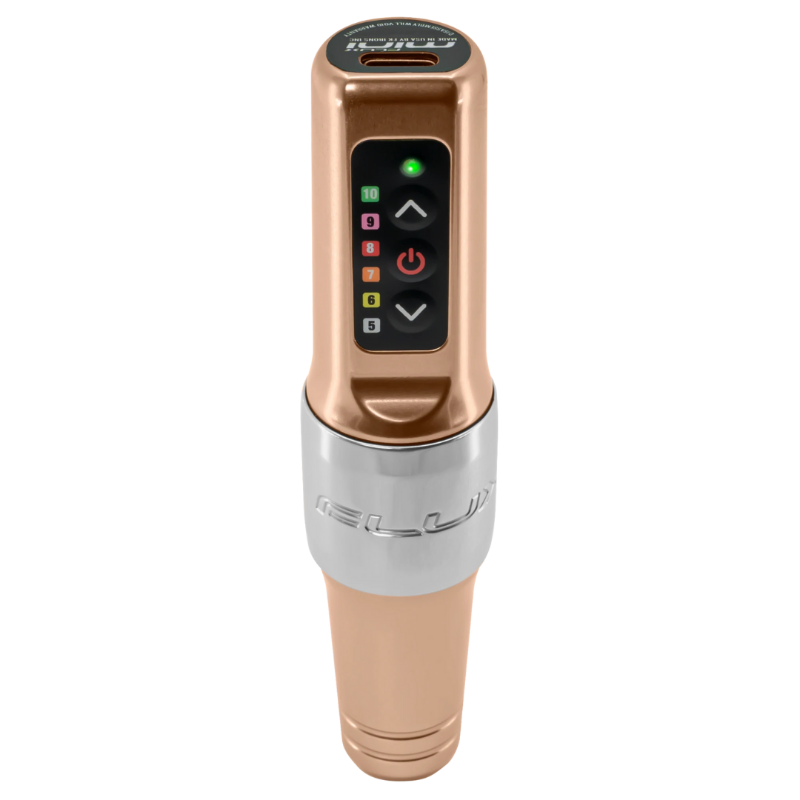 Flux Mini 2.5mm Wireless Machine with Extra Battery - Champagne Gold