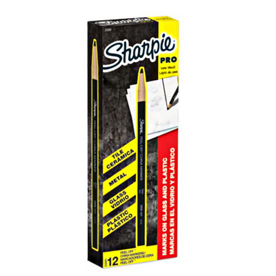 Sharpie Pro Wax China Marker - Black