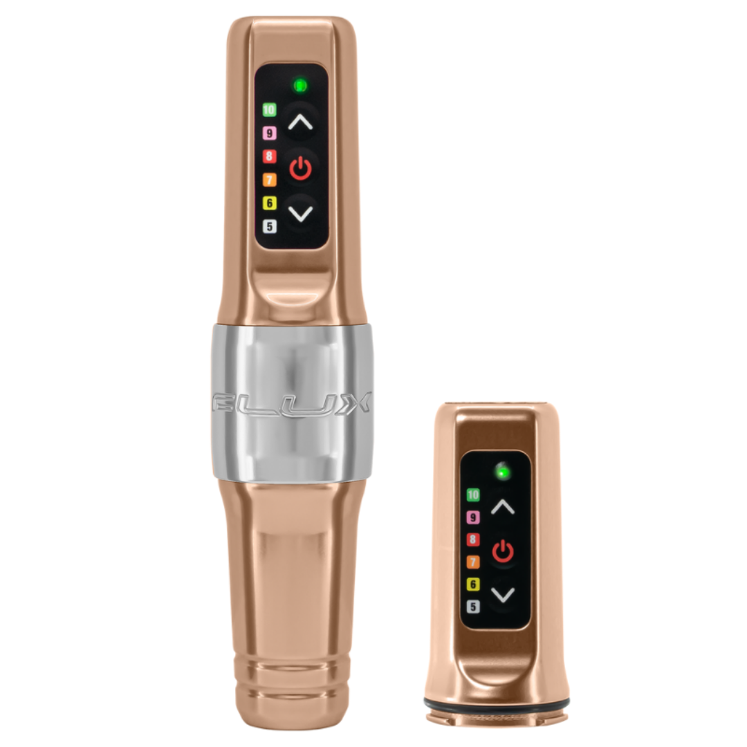 Flux Mini 2.5mm Wireless Machine with Extra Battery - Champagne Gold