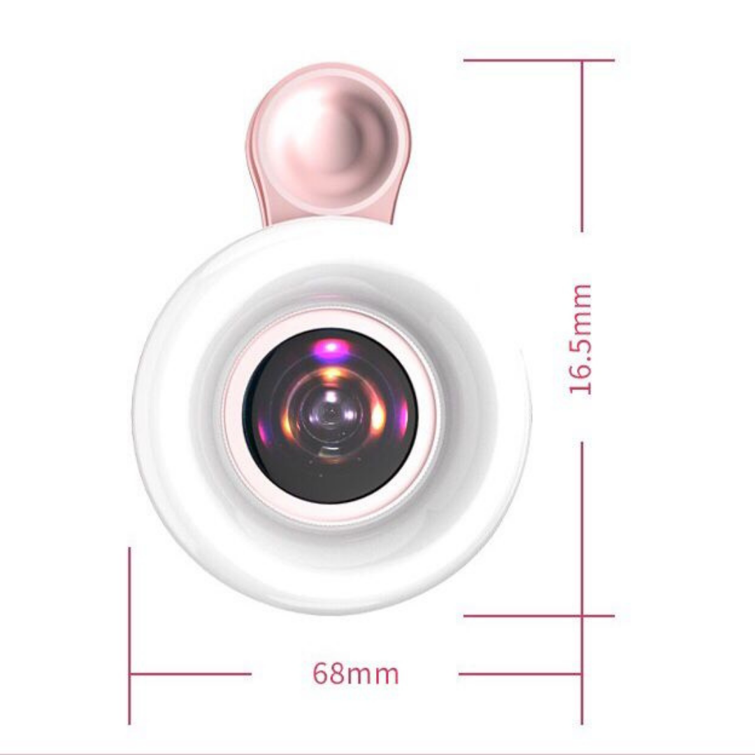 Solunar Aurora Macro Lens - Pink
