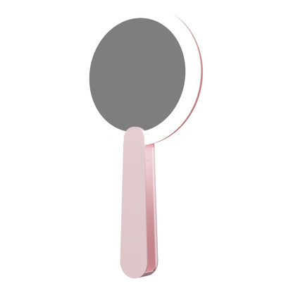 Solunar Luna LED Handheld Mirror - Pink