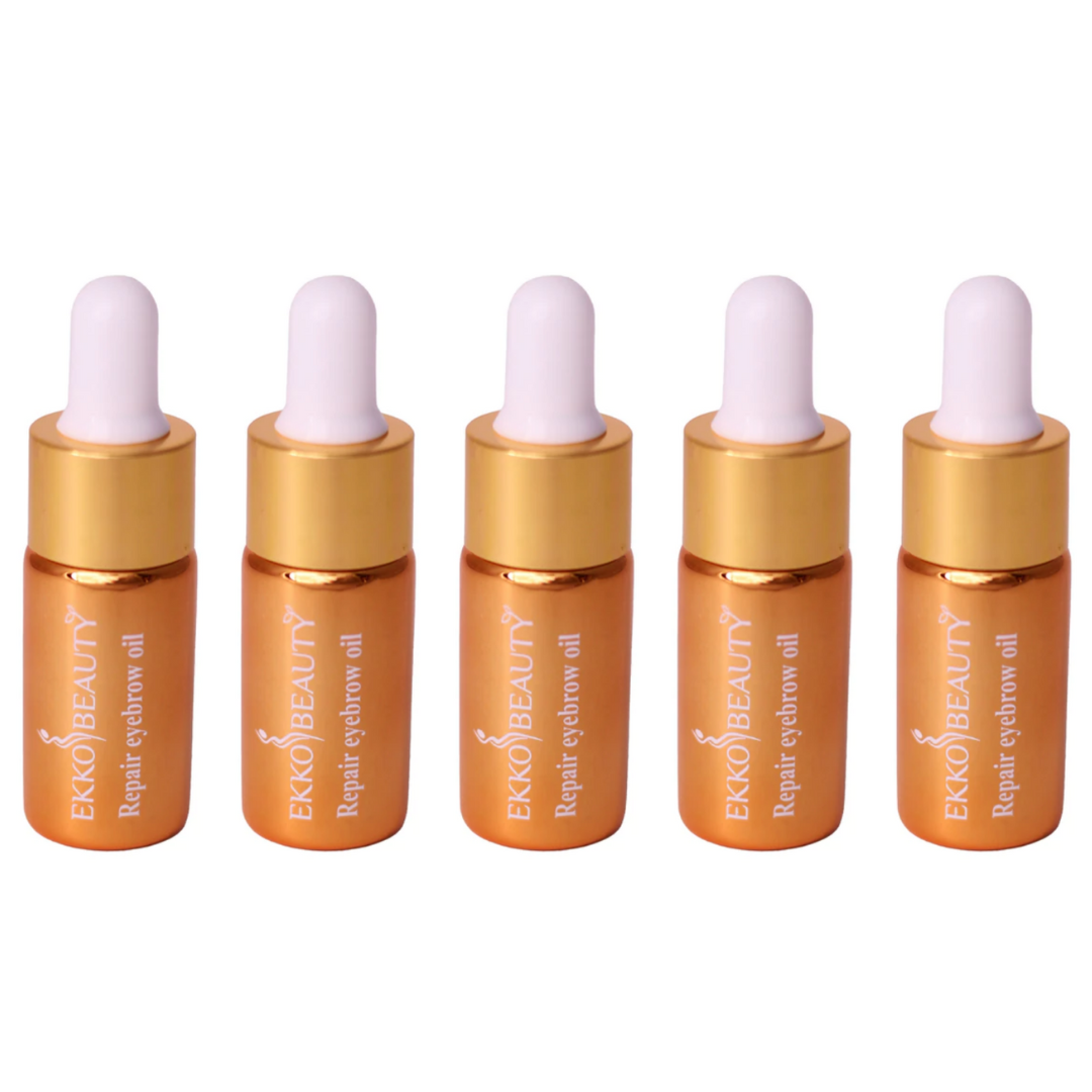 Nikk Mole Eyebrow Repair Oil - Gold 10ml - (Wholesale 5 pack, RRP $19.95 Each)