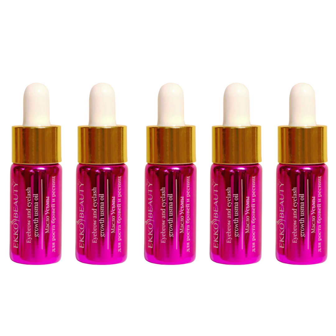 Nikk Mole Usma Growth Oil - Pink 10ml - (Wholesale 5 pack, RRP $19.95 Each)