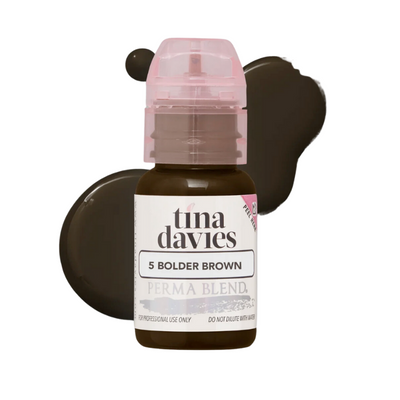 Tina Davies I Love Ink BROW Pigment - Bolder Brown (15ml)