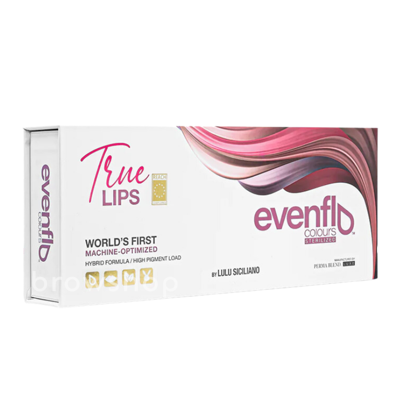 Evenflo LIP Pigments - TRUE LIPS Set (6 x 15ml bottles)