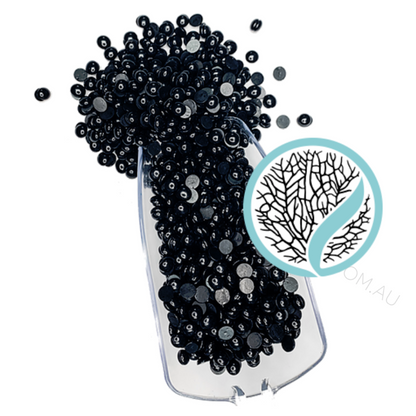 Black Coral Hard Wax Beads - 1kg