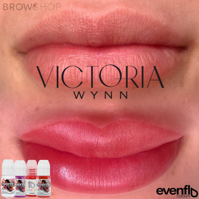 Artist Lip Pigment Blend - Victoria Wynn (Evenflo Clay, Colorizer, Alter White, Pinker)