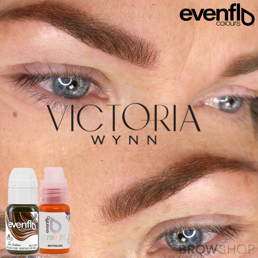 Artist Brow Pigment Blend - Victoria Wynn (Evenflo Oak &amp; Neutralizer)