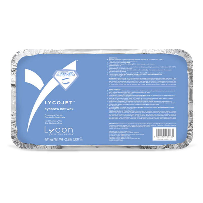 Lycon Lycojet Eyebrow Hot Wax 500g