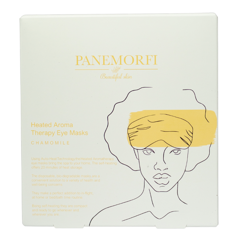 Panemorfi Heated Aromatherapy Eye Mask - Chamomile (5 pack)