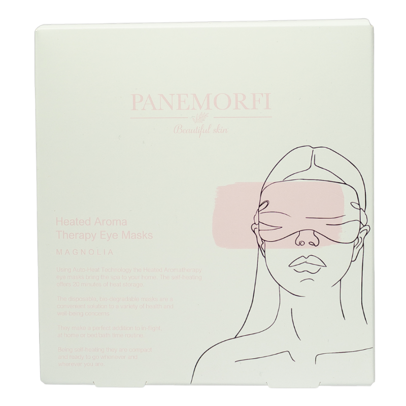 Panemorfi Heated Aromatherapy Eye Mask - Magnolia (5 pack)