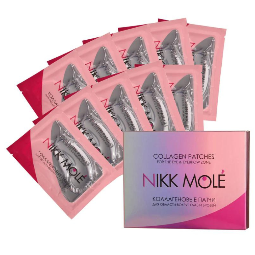 Nikk Mole Undereye Collagen pads - GREEN TEA (10 pairs)