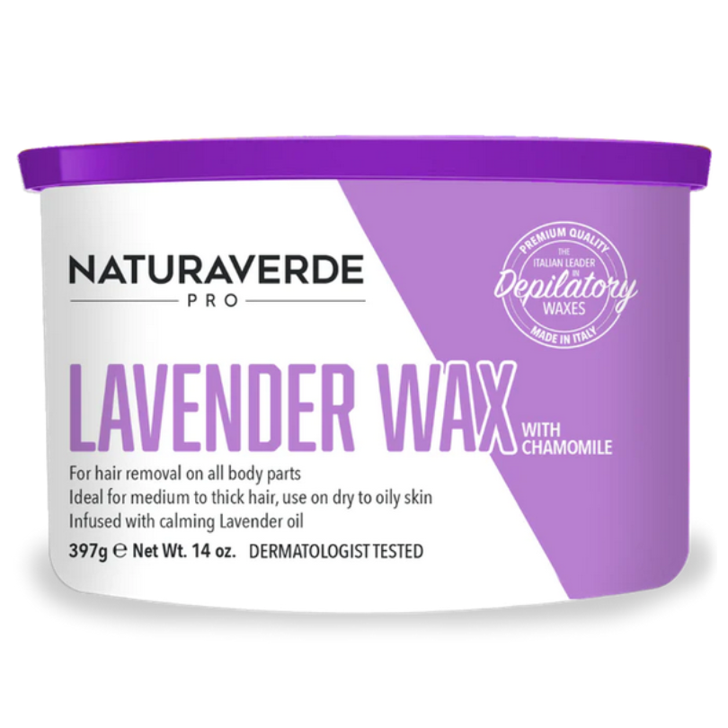 Naturaverde Lavender Soft Wax with Chamomile - 397g Tin