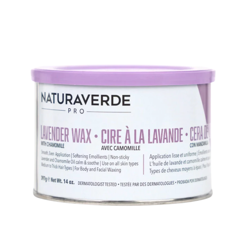 Naturaverde Lavender Soft Wax with Chamomile - 397g Tin