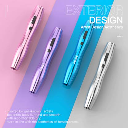 Dragonhawk Mast P20 Wireless Tattoo Machine - Purple