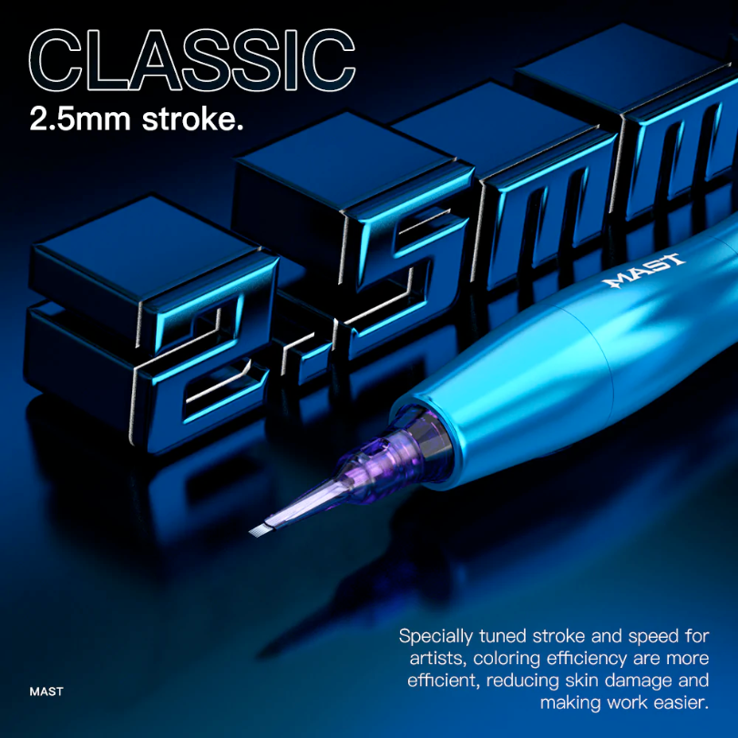 Dragonhawk Mast P20 Wireless Tattoo Machine - Purple