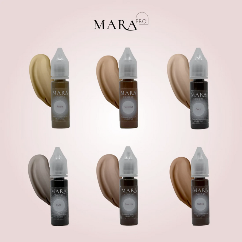 Mara Pro Eyebrow Pigments Set