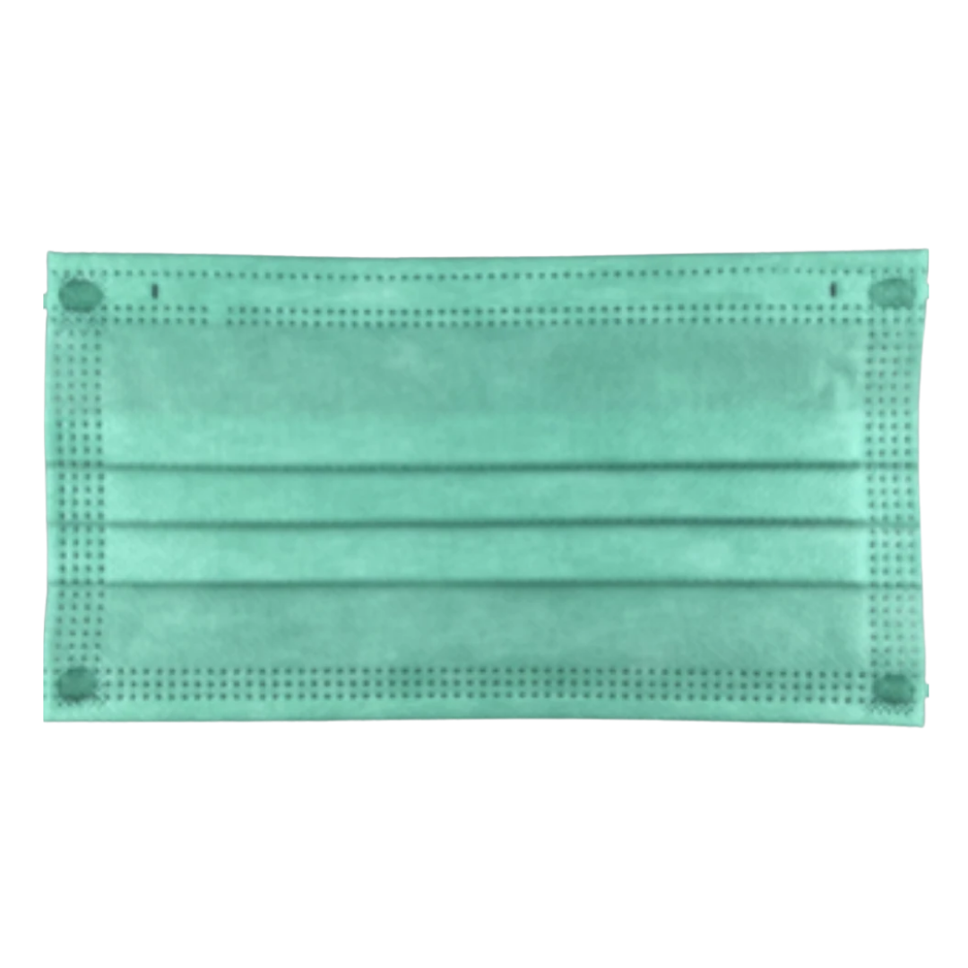 Disposable Face Mask - Light Teal (50/100/250 pcs)