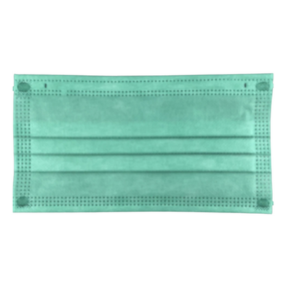 Disposable Face Mask - Light Teal (50/100/250 pcs)