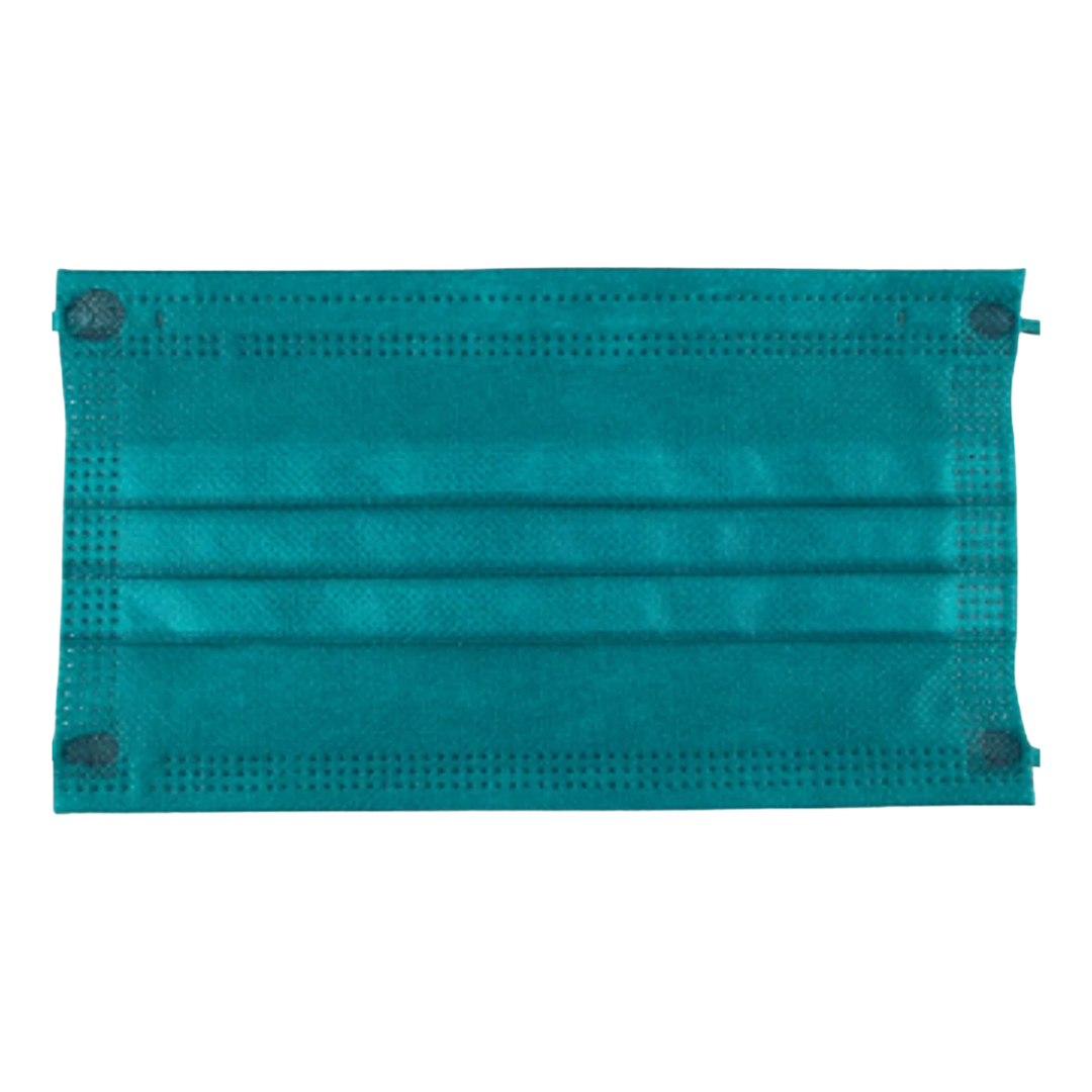 Disposable Face Mask - Dark Teal (50/100/250 pcs)