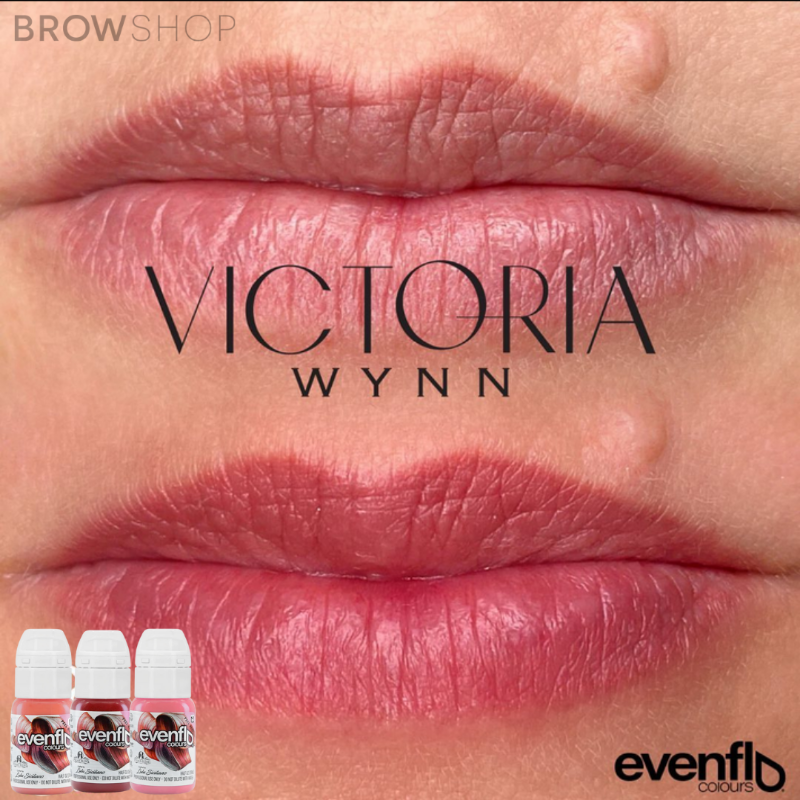 Artist Lip Pigment Blend - Victoria Wynn (Evenflo Malina, Malbec & Clay)