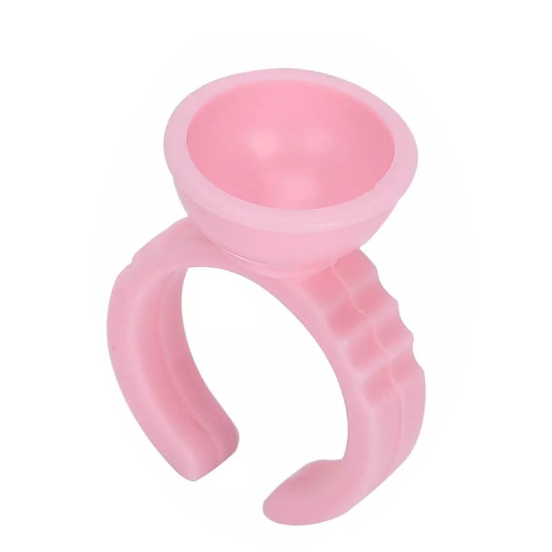 Pigment Cup Rings - Pink - Small