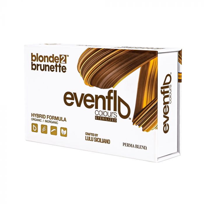 Evenflo BROW Pigments by Perma Blend - Blonde 2 Brunette Set (4 x 15ml bottles)