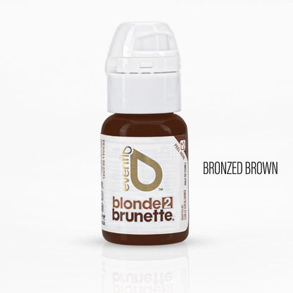 Evenflo BROW Pigments by Perma Blend - Blonde 2 Brunette Set (4 x 15ml bottles)