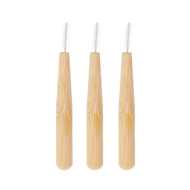 Bamboo Biodegradable Interdental Brush (8-40 pcs)