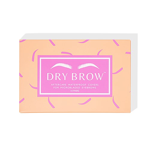 Dry Brow Aftercare Waterproof Covers for Eyebrows (10 Pairs)