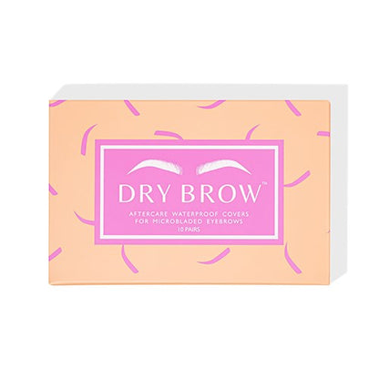 Dry Brow Aftercare Waterproof Covers for Eyebrows (10 Pairs)