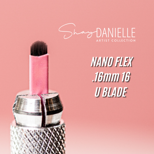 Shay Danielle 0.16mm 16 U Nano Flex Microblade - 25 pcs