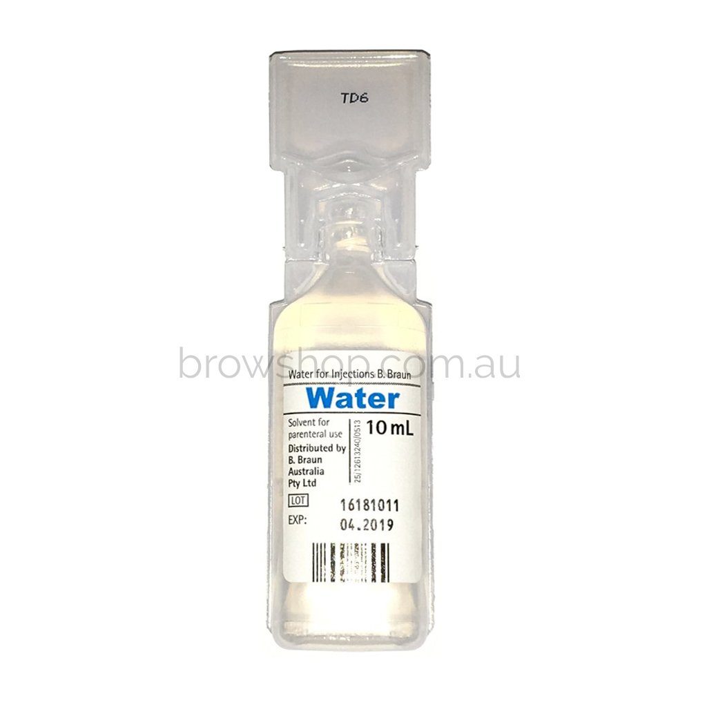 Sterile Water - 10mL (20 pcs) IA Microblading Cosmetic Tattoo SPMU PMU