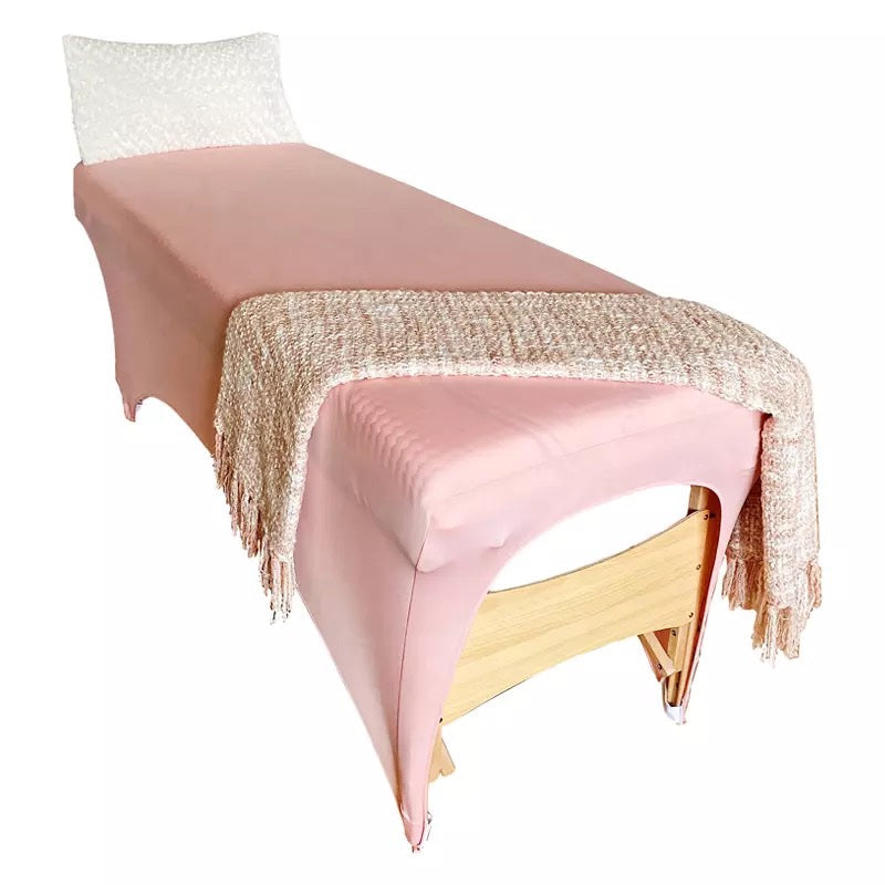 Panemorfi Spandex Bed Cover - Pink