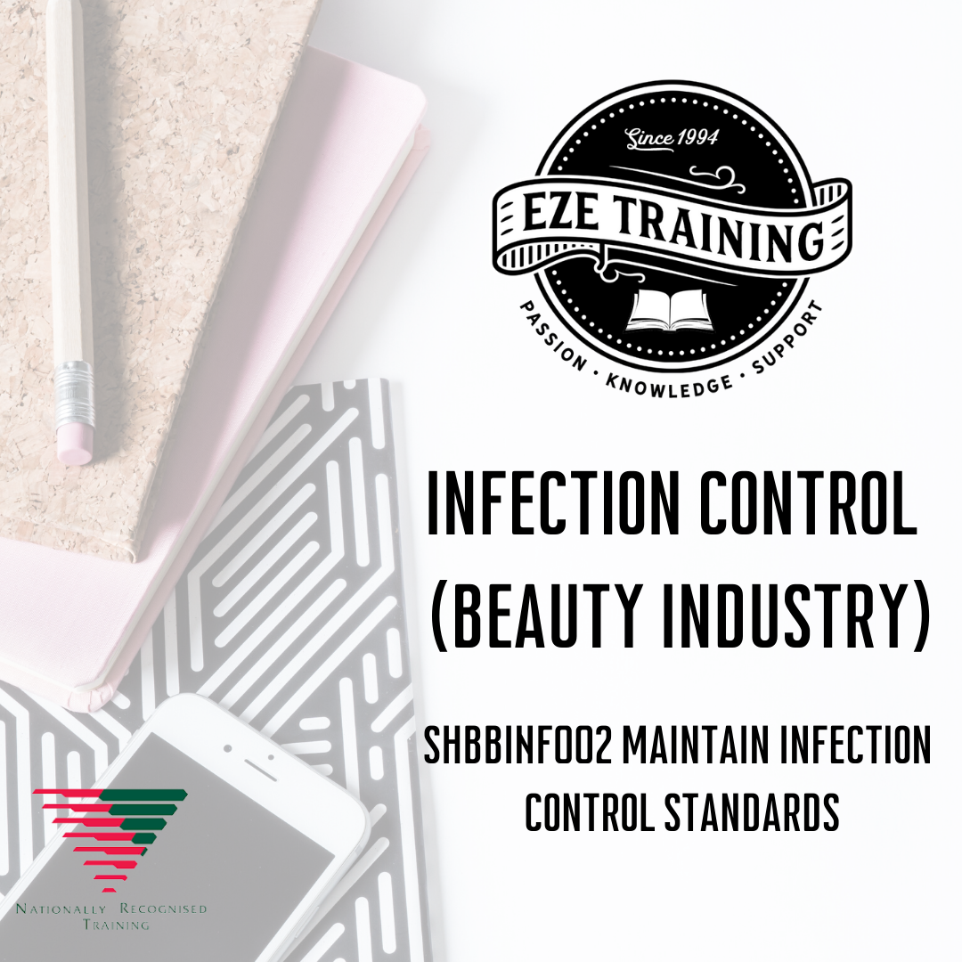 Maintain Infection Control Standards Online Course (SHBBINF002) - BEAUTY