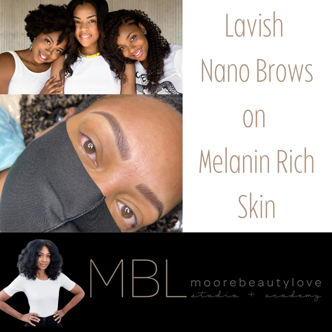Maya Moore Online Course - Lavish Nano Brows on Melanin Rich Skin