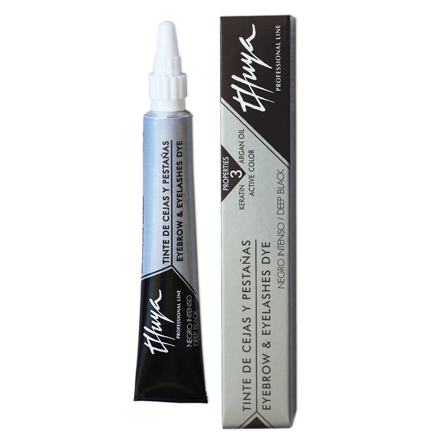 Thuya Eyelash &amp; Eyebrow Dye - Deep Black 14ml
