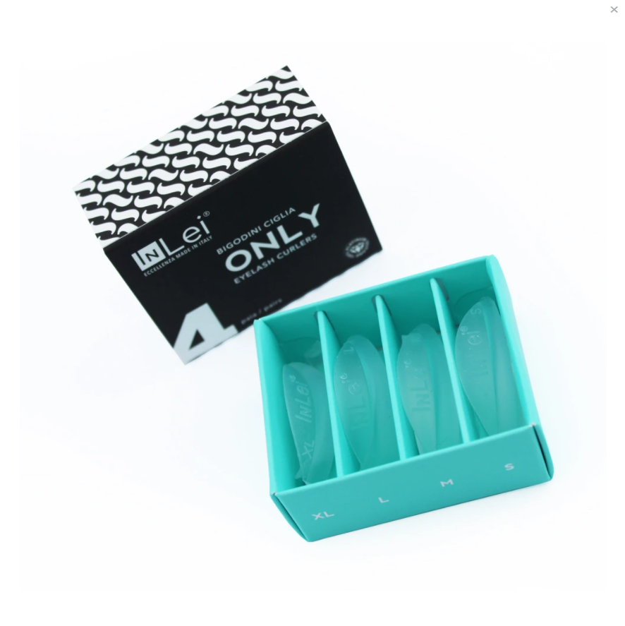 InLei ONLY Silicone Lash Shields - 4 Sizes Mix