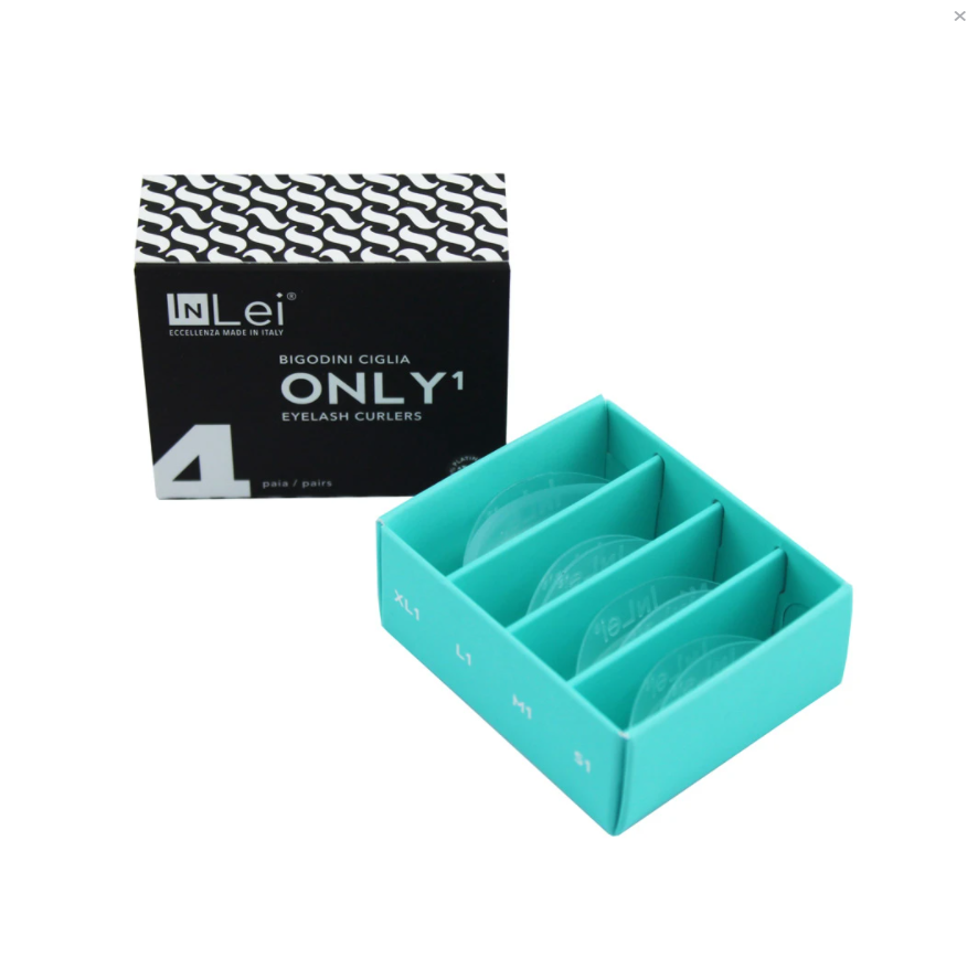 InLei ONLY1 Silicone Lash Shields - 4 Sizes Mix