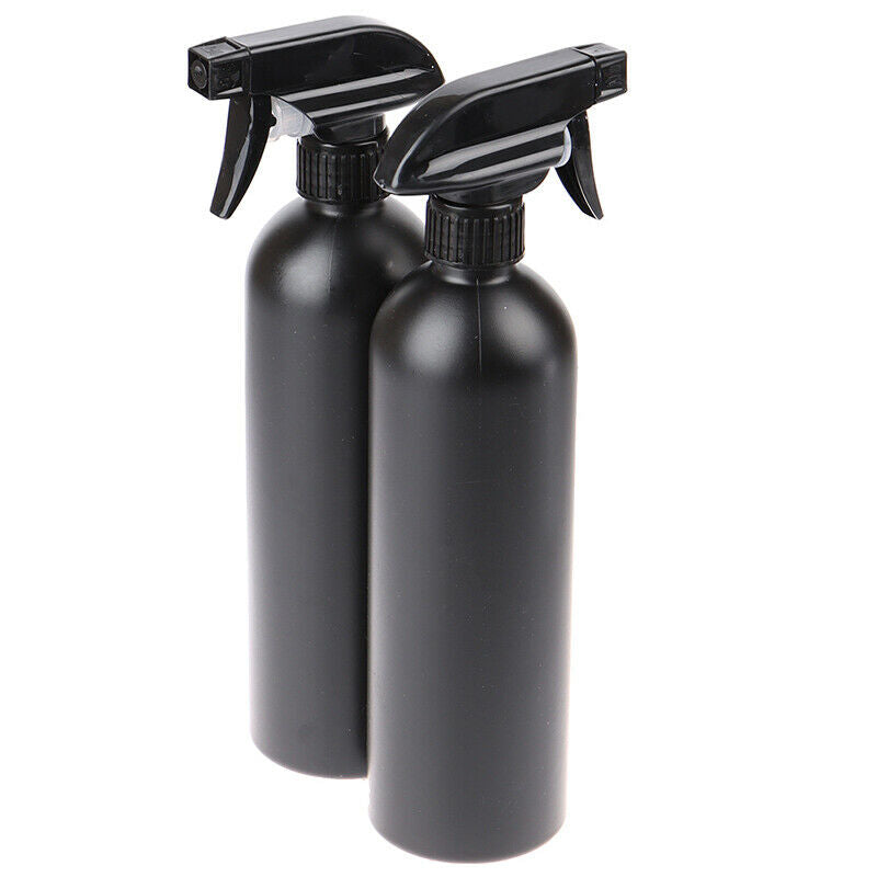 Trigger Spray Bottle - Matte Black Plastic - 500ml