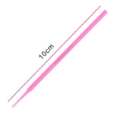 Micro Brushes - Ultra Fine - Pink - Canister (100 pcs) Medicom Microblading Cosmetic Tattoo SPMU PMU