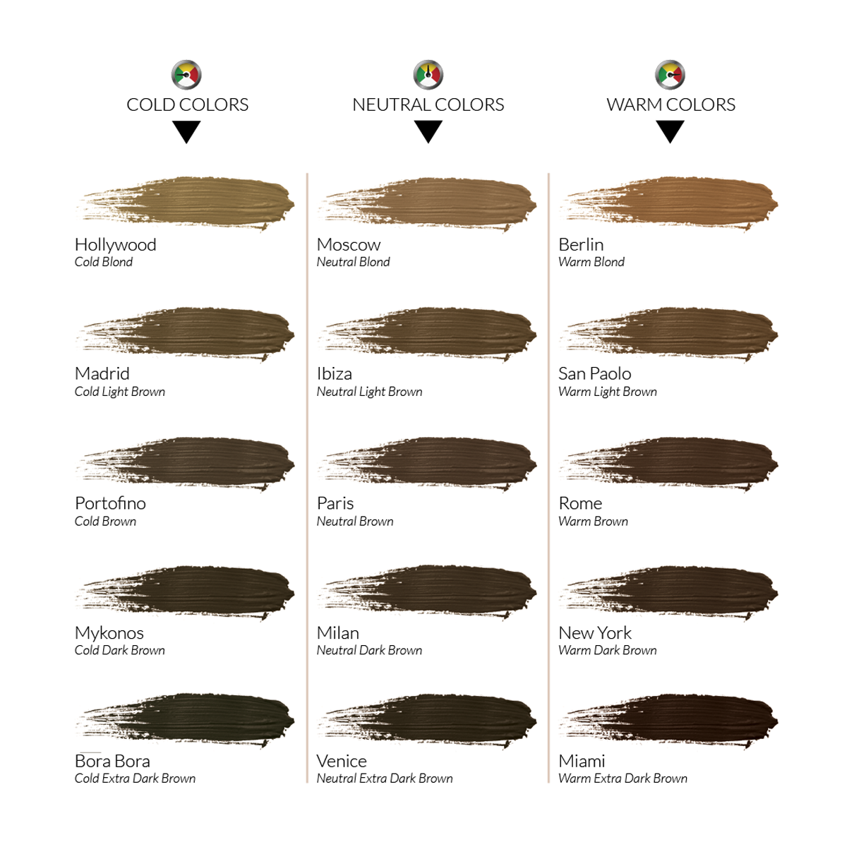 Biotek BROW Pigment - Moscow (7ml/18ml)
