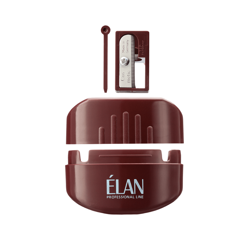 Elan Cosmetic Sharpener - Burgundy